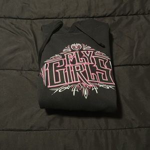 Fly Girls cropped hoodie